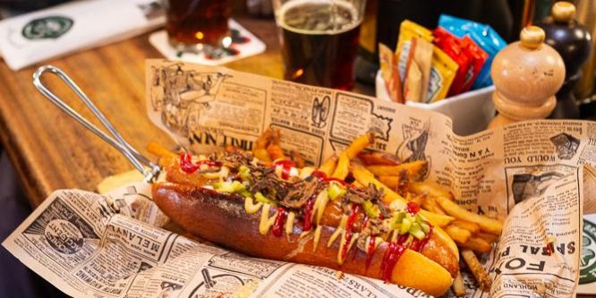 Hot Dog 8O0A0209 Hot Dog O'Brady's Irish Pub Restaurant