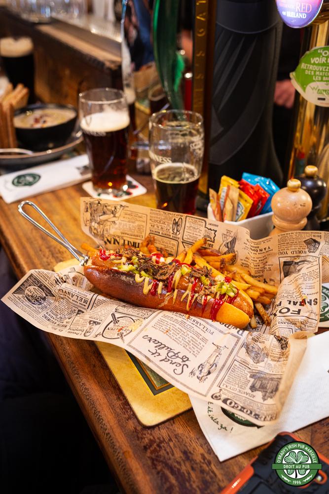 Hot Dog O'Brady's Irish Pub Restaurant