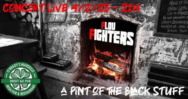 326147992_2574731699334088_7960837073249725664_n Flou Fighters Live Band O'Brady's Irish Pub