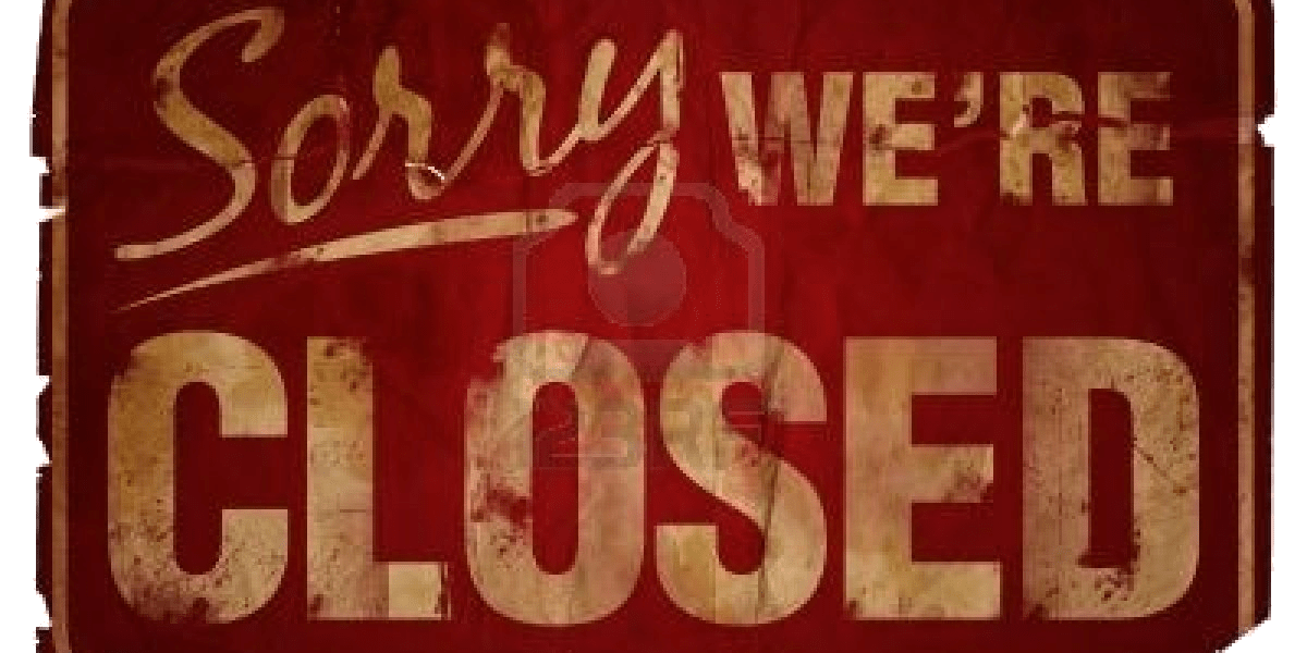 225208-aged-sorry-we-re-closed-sign sans fond